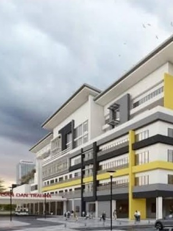 Blok Wanita dan Kanak-kanak & Tempat Letak Kereta Bertingkat, Hospital Tengku Ampuan Afzan (HTAA)