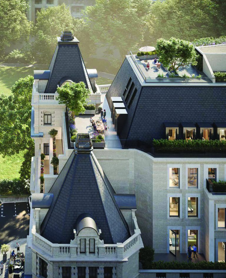 25 Finsbury Circus Aerial View